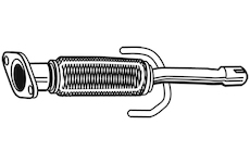 Výfuková trubka WALKER 08967
