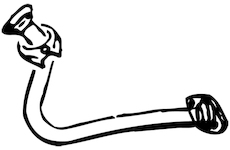 Výfuková trubka WALKER 08984