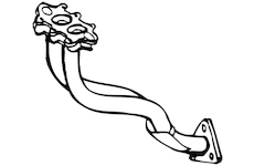 Výfuková trubka WALKER 09000