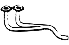 Výfuková trubka WALKER 09261