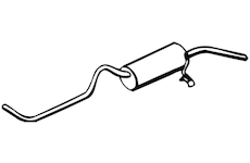 Zadní tlumič výfuku WALKER 09421