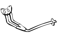 Výfuková trubka WALKER 09617