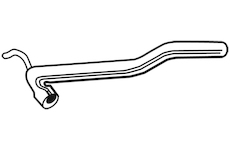 Výfuková trubka WALKER 09971