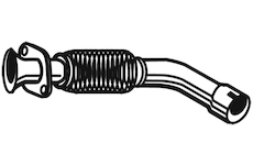 Zvlněná trubka, výfukový systém WALKER 09986