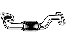 Výfuková trubka WALKER 09988