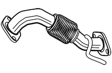 Zvlněná trubka, výfukový systém WALKER 10362