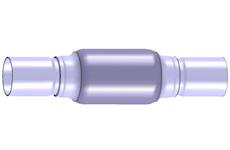 Zvlněná trubka, výfukový systém WALKER 10397