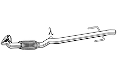 Výfuková trubka WALKER 10418