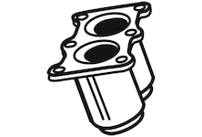 Zvlněná trubka, výfukový systém WALKER 10544