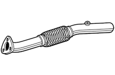 Zvlněná trubka, výfukový systém WALKER 10644