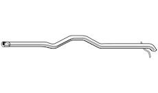 Výfuková trubka WALKER 10655