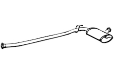 Střední tlumič výfuku WALKER 12249