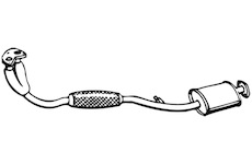 Predni tlumic vyfuku WALKER 12378