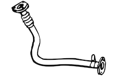 Výfuková trubka WALKER 12418