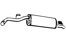 Zadní tlumič výfuku WALKER 13052