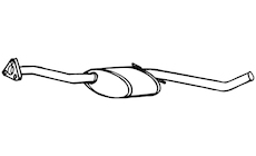 Střední tlumič výfuku WALKER 13087