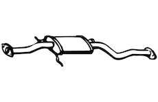 Střední tlumič výfuku WALKER 13171