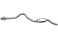 Zadní tlumič výfuku WALKER 13391