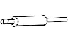 Predni tlumic vyfuku WALKER 13590