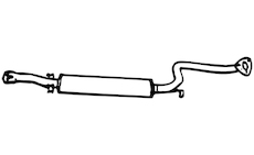 Střední tlumič výfuku WALKER 13613