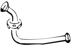 Výfuková trubka WALKER 13652