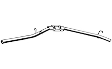 Výfuková trubka WALKER 13718