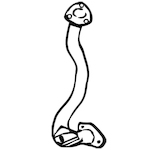 Výfuková trubka WALKER 14028