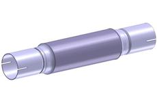 Zvlněná trubka, výfukový systém WALKER 14052