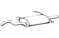 Zadní tlumič výfuku WALKER 14341