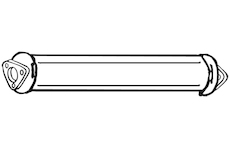 Zadní tlumič výfuku WALKER 14460