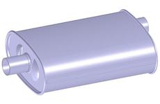 Stredni tlumic vyfuku - univerzalni WALKER 14882