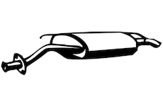 Zadní tlumič výfuku WALKER 15125