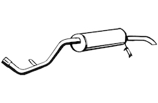 Zadní tlumič výfuku WALKER 15365