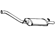 Predni tlumic vyfuku WALKER 15391