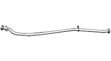 Výfuková trubka WALKER 15490