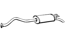 Zadní tlumič výfuku WALKER 15534