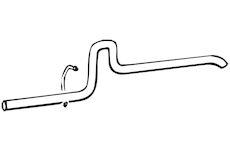 Výfuková trubka WALKER 15551