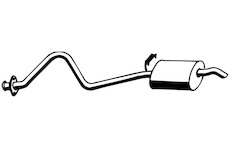 Zadní tlumič výfuku WALKER 16217