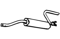 Zadní tlumič výfuku WALKER 16263