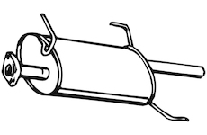 Zadní tlumič výfuku WALKER 16564