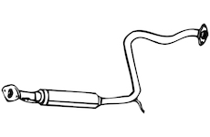 Střední tlumič výfuku WALKER 16586