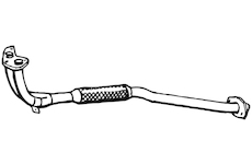 Výfuková trubka WALKER 16600