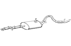 Zadní tlumič výfuku WALKER 16682