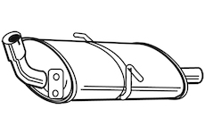 Zadní tlumič výfuku WALKER 16836