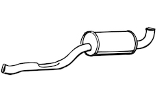 Střední tlumič výfuku WALKER 16839