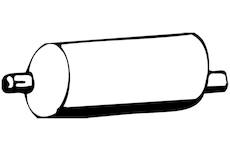 Střední tlumič výfuku WALKER 16845