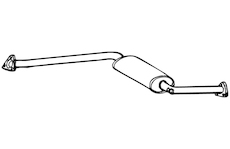 Střední tlumič výfuku WALKER 16863