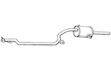 Zadní tlumič výfuku WALKER 16931