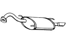 Výfuková trubka WALKER 16939