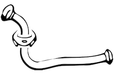 Výfuková trubka WALKER 17203